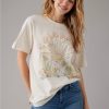 Mujer American Eagle | Camiseta Con Grafico Extragrande Ae