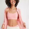 Mujer American Eagle | Bralette Con Escote Redondo Y Relleno Sin Costuras De Algodon Superchill