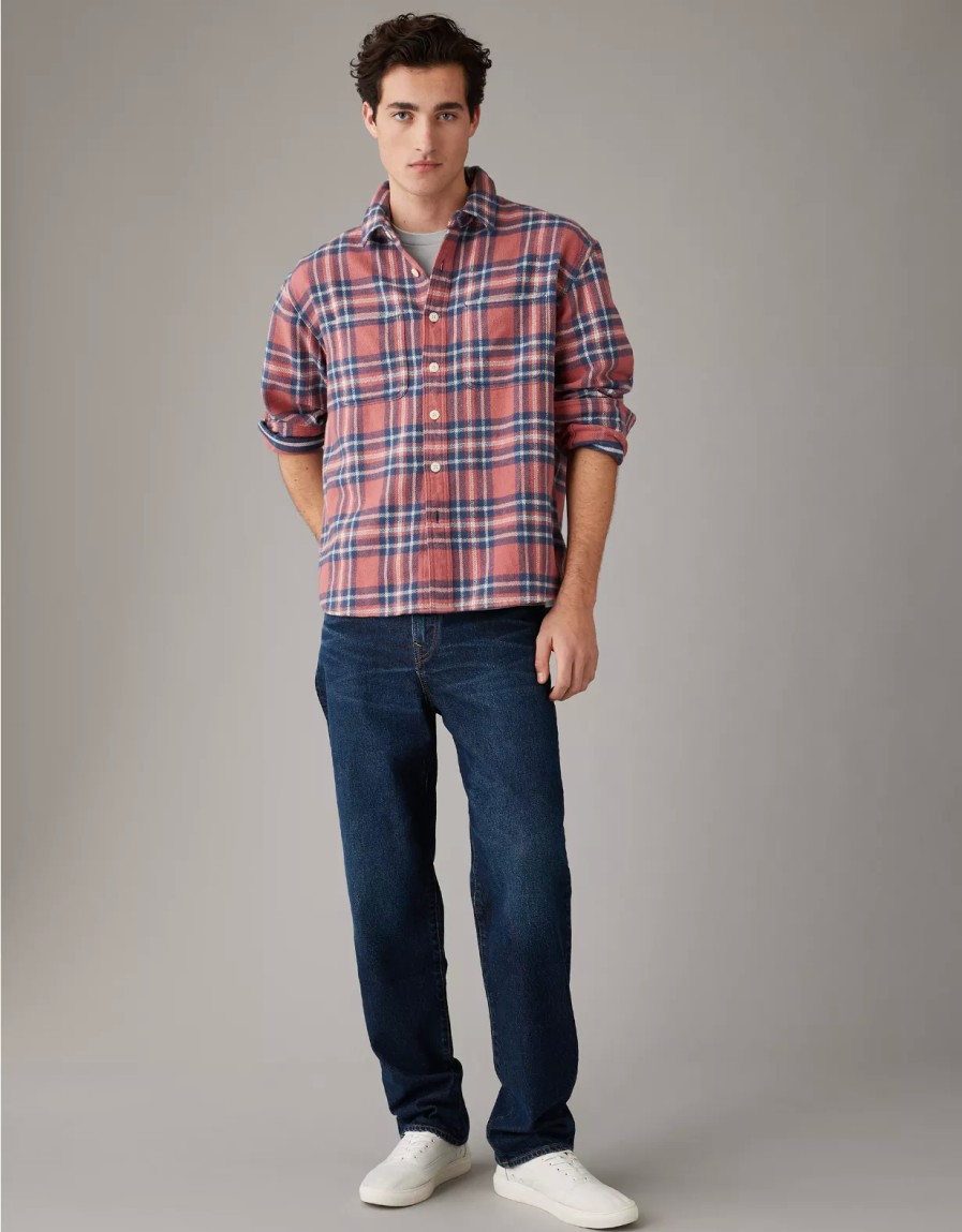 Hombres American Eagle | Vaqueros Holgados Ae Easyflex