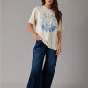 Mujer American Eagle | Camiseta Extragrande Con Grafico Grateful Dead Ae