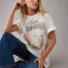 Mujer American Eagle | Ae Camiseta Extragrande Con Grafico The Doors