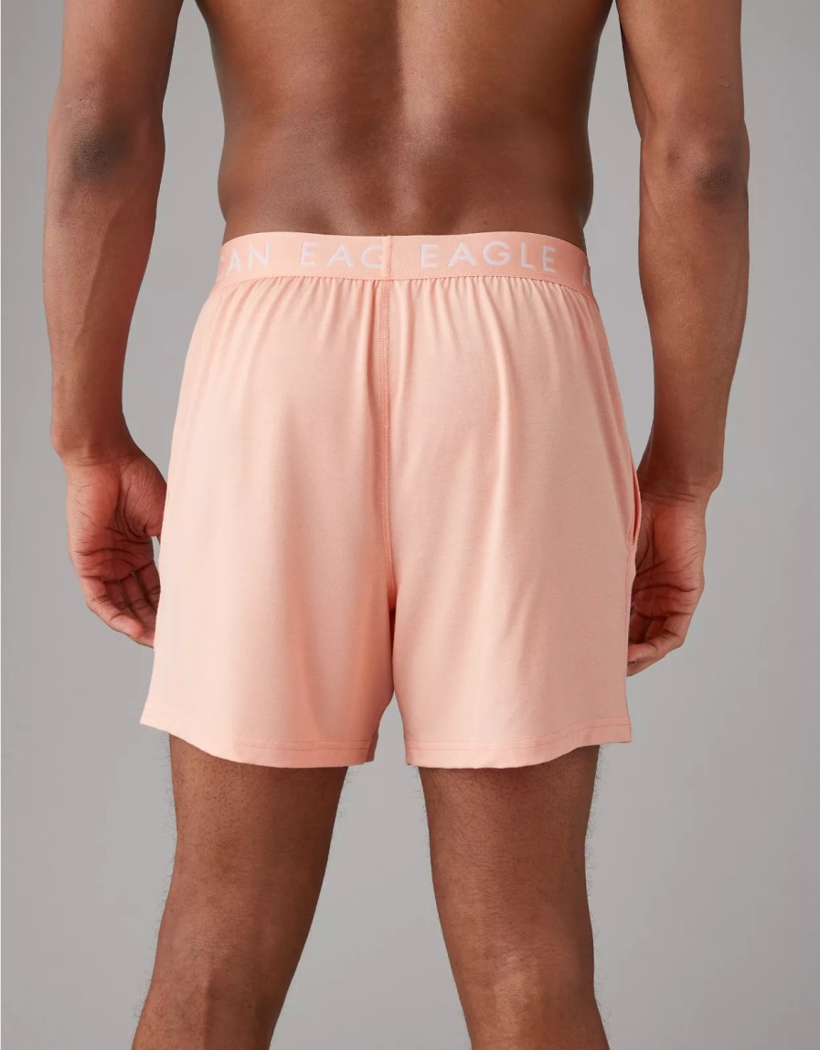 Hombres American Eagle | Calzoncillos Tipo Boxer Con Bolsillo Ultrasuave Aeo