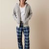 Hombres American Eagle | Pantalon De Pijama De Franela Ae