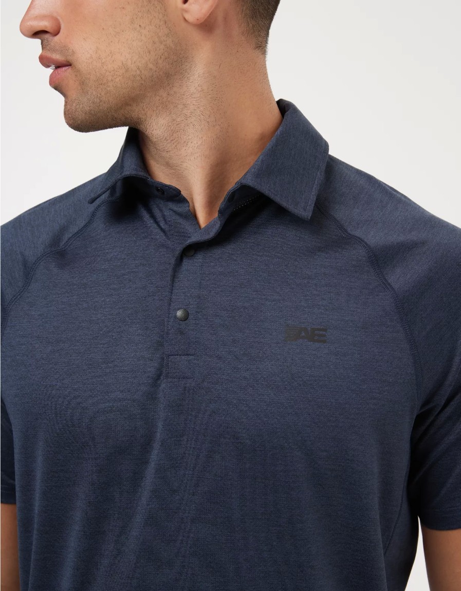 Hombres American Eagle | Polo De Entrenamiento Ae 24/7