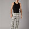 Hombres American Eagle | Pantalon De Pijama De Franela Ae