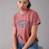 Mujer American Eagle | Camiseta Marimacho Con Grafico Ae