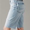 Mujer American Eagle | Shorts Holgados De Tiro Bajo Ae Denim