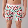 Hombres American Eagle | Calzoncillo Boxer Ultrasuave De 6" Aeo Cherries