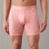 Hombres American Eagle | Calzoncillo Boxer Ultrasuave De 6" Aeo Flamingos