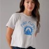 Mujer American Eagle | Camiseta Corta Con Grafico Pink Floyd Ae