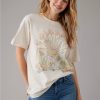 Mujer American Eagle | Camiseta Con Grafico Extragrande Ae