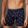 Hombres American Eagle | Calzoncillo Boxer Ultrasuave De 6" Aeo Palm Trees