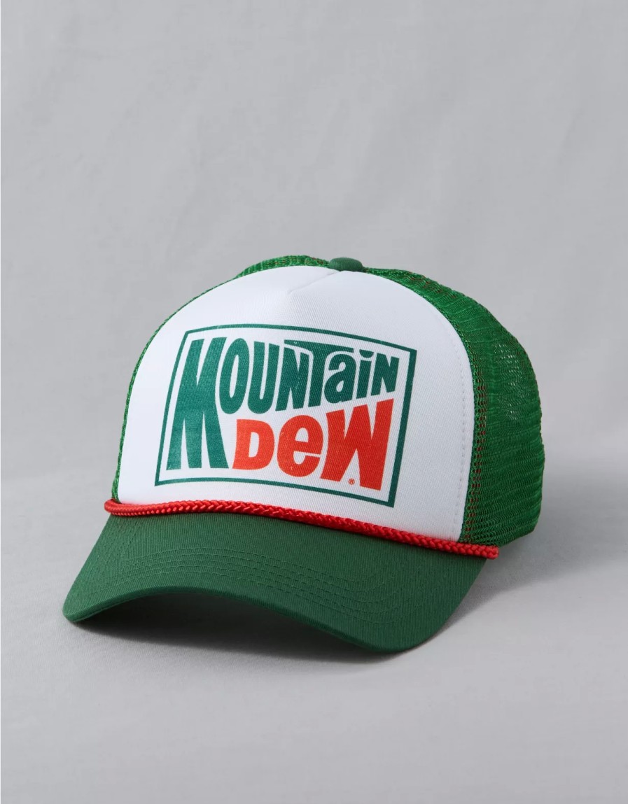 Hombres American Eagle | Gorra Trucker H3 Mountain Dew