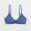 Mujer American Eagle | Aerie Beach Babe Top De Bikini Voop De Canale Brillante