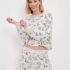 Mujer American Eagle | Conjunto De Pijama De Peluche Ae Snoopy