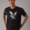 Hombres American Eagle | Camiseta Grafica Logotipo Ae