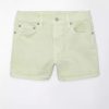 Mujer American Eagle | Shorts Relajados De Talle Super Alto Elasticos Ae