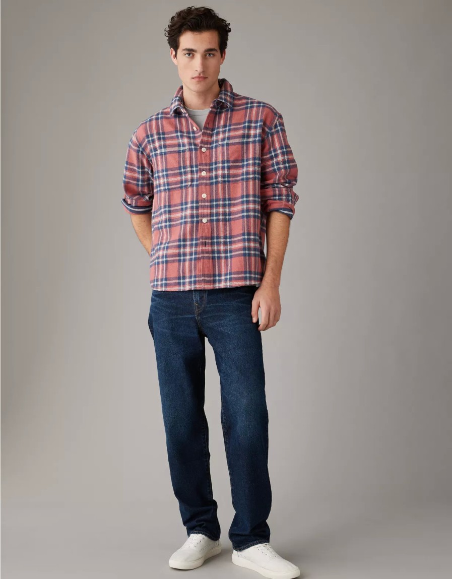 Hombres American Eagle | Vaqueros Holgados Ae Easyflex