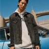 Hombres American Eagle | Chaqueta Estilo Camionero Vaquera Ae