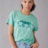 Mujer American Eagle | Camiseta Marimacho Con Grafico Ae