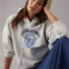 Mujer American Eagle | Sudadera Con Capucha Y Grafico De Los Rolling Stones Ae