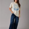 Mujer American Eagle | Camiseta Extragrande Con Grafico Grateful Dead Ae